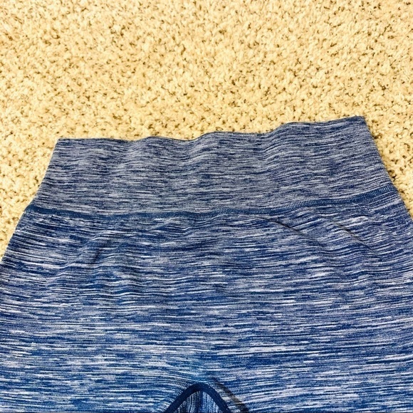 ELECTRIC YOGA•blue faded ombré leggings woman L - Picture 7 of 7